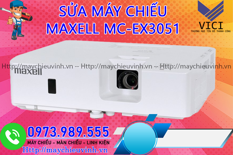 sửa máy chiếu maxell mc-ex3051